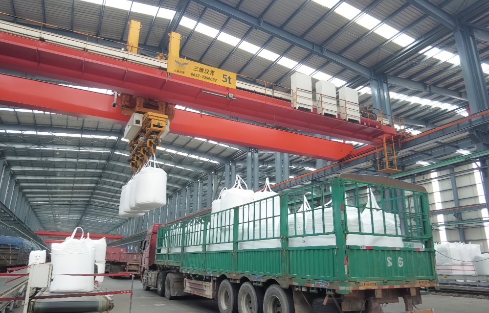 智能行車(chē)系統(tǒng)（噸袋出入庫(kù)+自動(dòng)裝車(chē)）